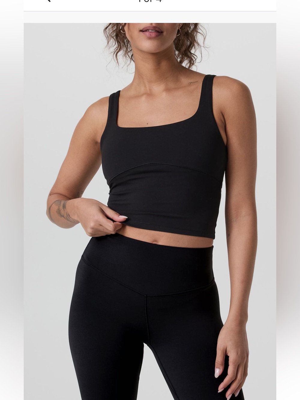 Vuori Women's Black Alltheform Tank NWT sz S